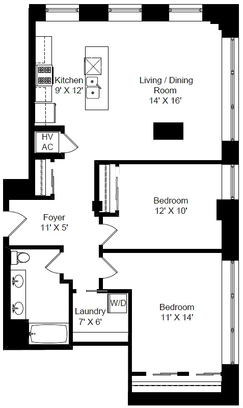 Floor plan D12
