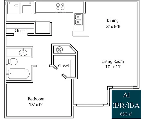 Floor plan A1