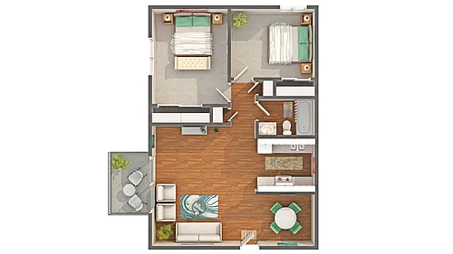 Floor plan Prewett