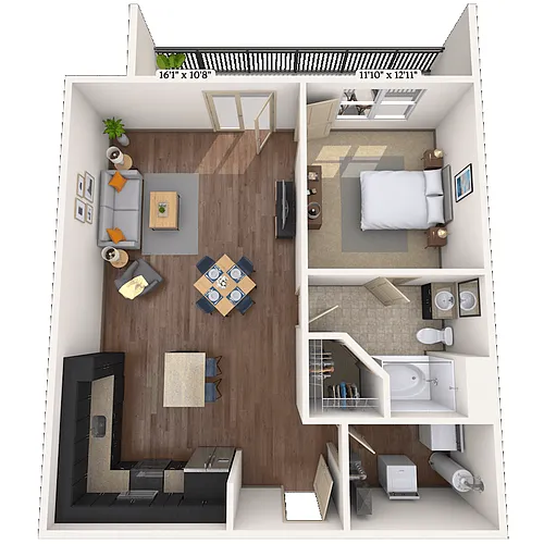 Floor plan Union Square