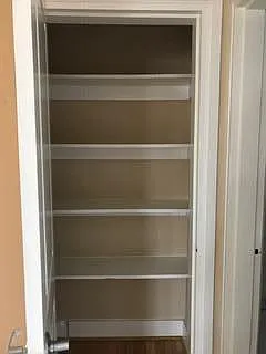 Linen closet off the bthrm