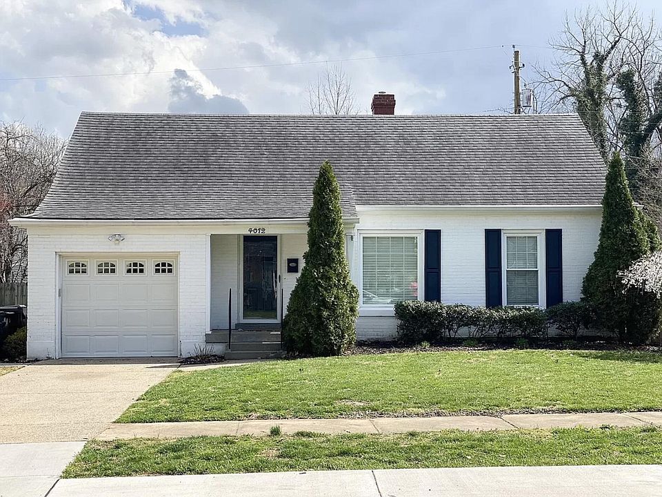 Adorable white 3BR house in St. Matthews