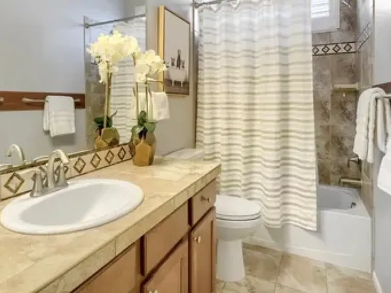 Secondary bathroom.