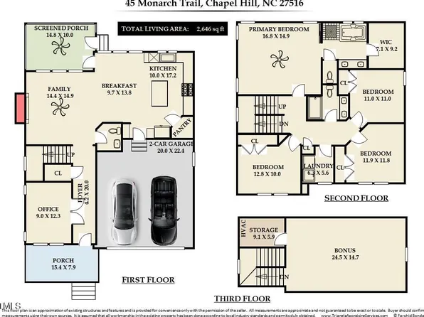 45 Monarch Trl, Chapel Hill, NC 27516