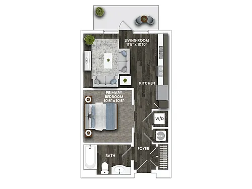 Floor plan A2A