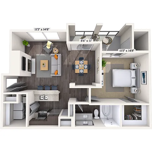 Floor plan 11C