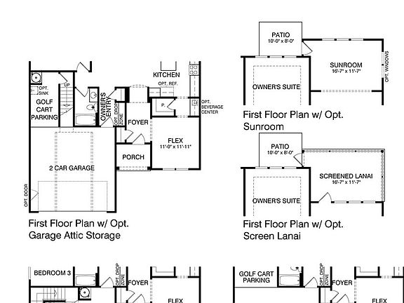 First Floor Options