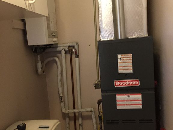 furnace, tankless water ht.