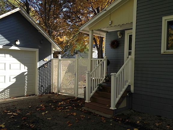 Garage and Rear Entrance