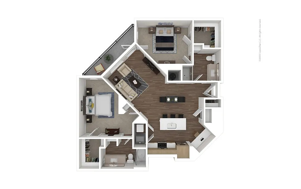 Floor plan B7 No Hitter