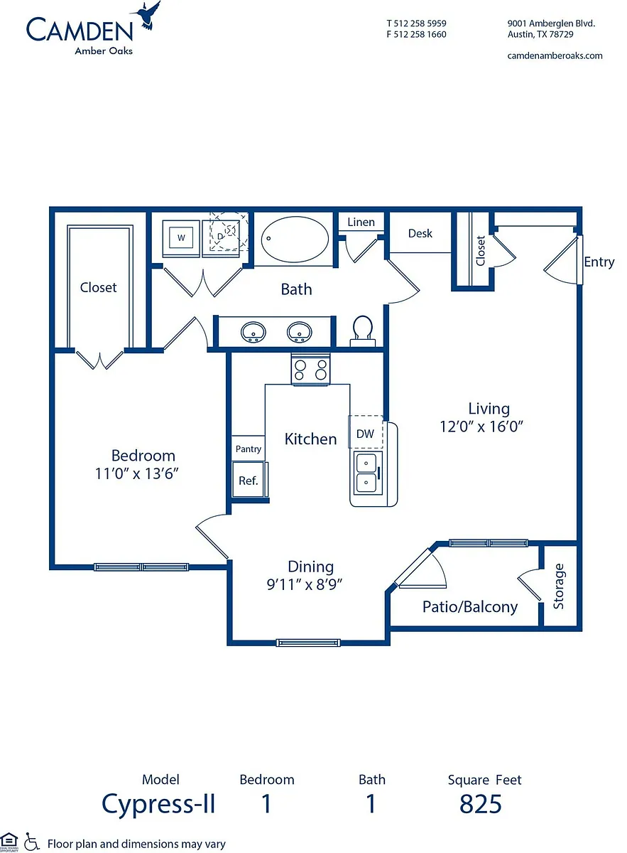Floor plan Cypress - II