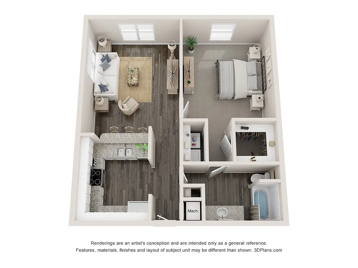 Floor plan Mercier