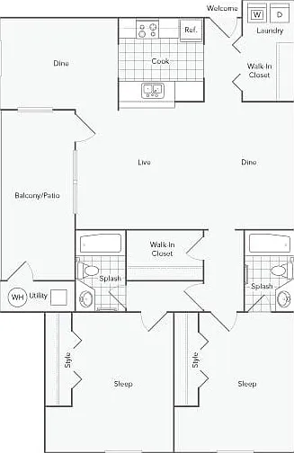Floorplan 2E Floorplan 2E