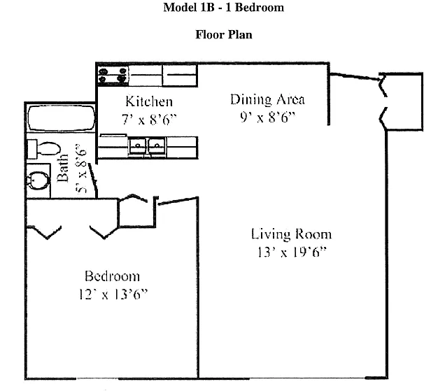 Floor plan B1