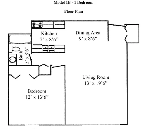 Floor plan B1