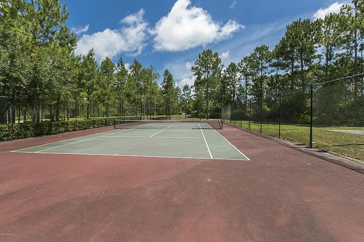 Community tennis courts