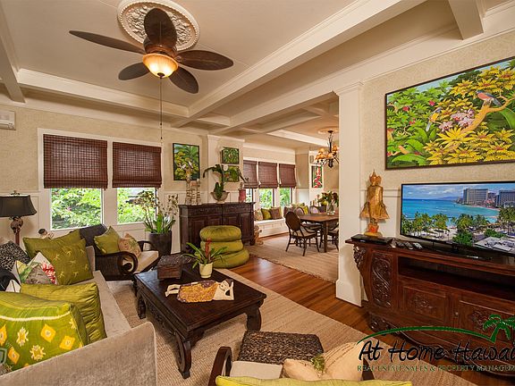 From the ceilings to the floors, you appreciate the restoration of the early 1900's classic estate.