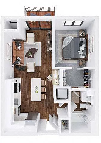 Floor plan I