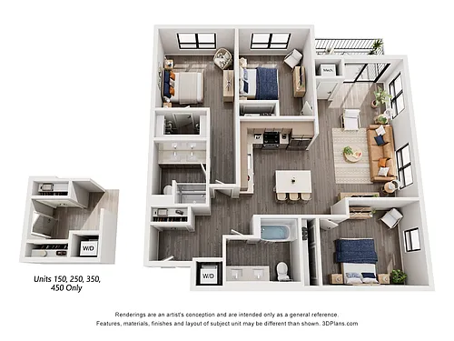 Floor plan Cottonwood AA