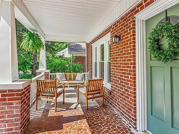 Front porch.