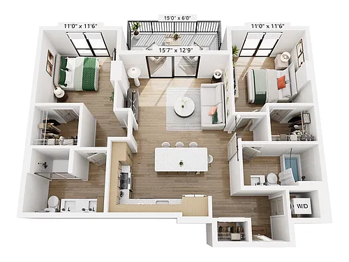 Floor plan B1