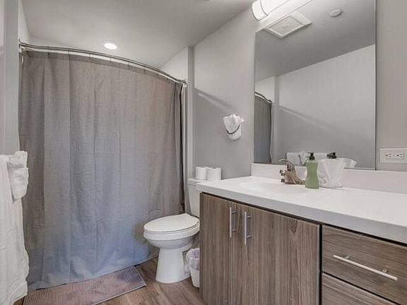 Every room has its own ensuite bathroom.