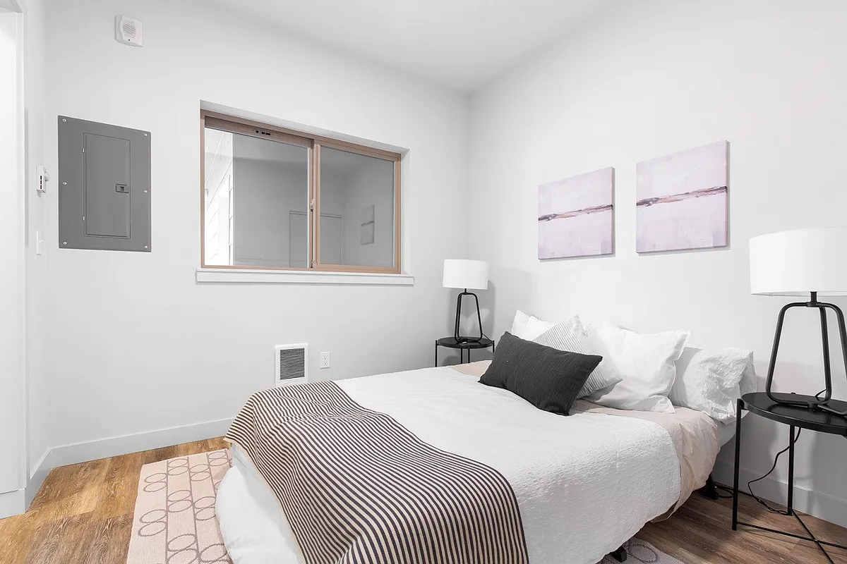 Floor plan 1 Bedroom 1 Bath w/ Patio