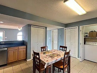Dishwasher, fridge, microwave and stovetop appliances