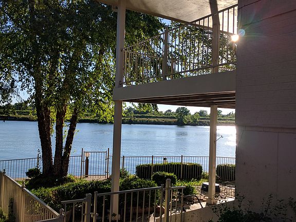 Backyard patio & upper deck