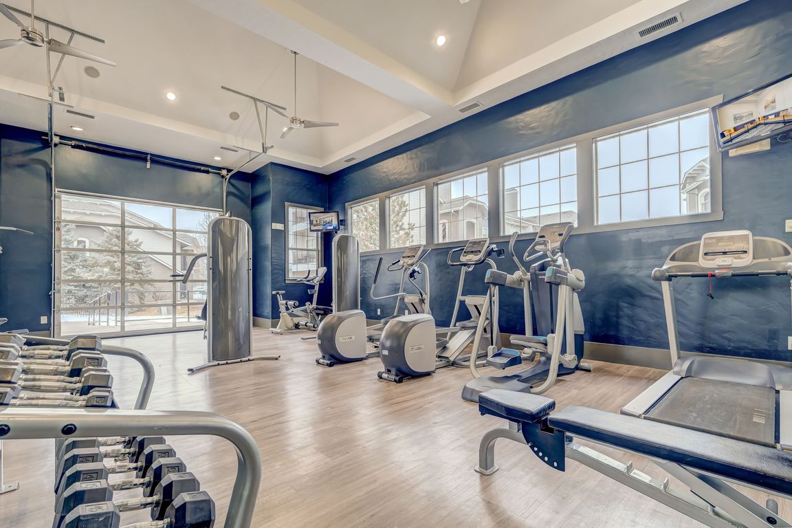 Lift, tone, and train in your community fitness center.