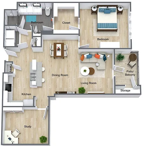 Floor plan Woodgate