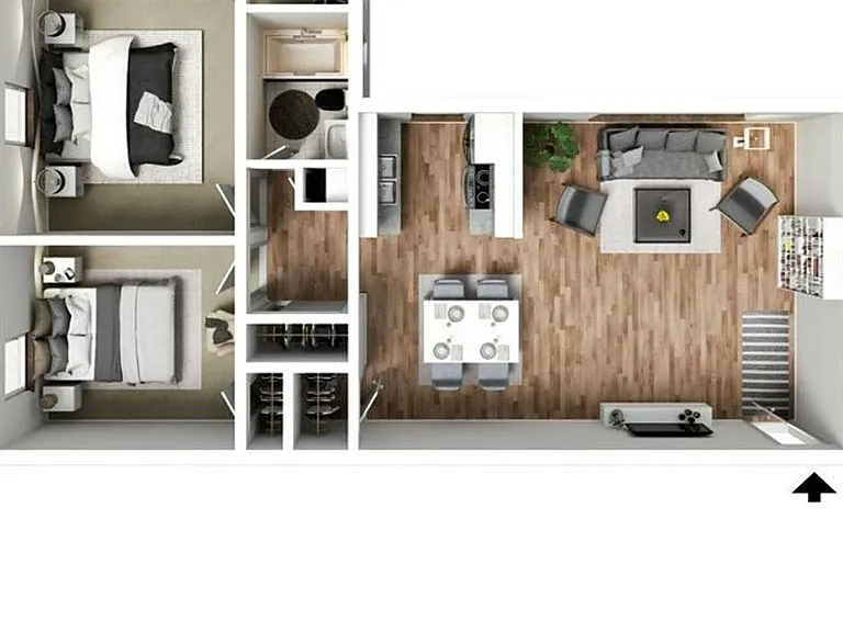 Newly Upgraded Apartments -The Courtyard at Park Hills, Minutes from Downtown — Photo 46
