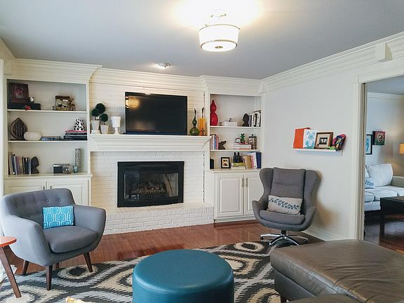 Family Room connects to the formal living room via a pocket 