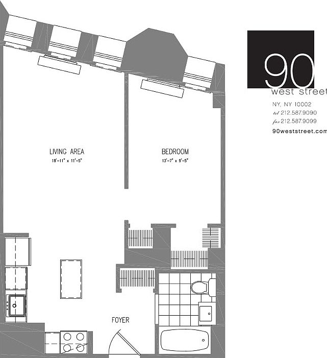 1st image of 90 West St APT 21F