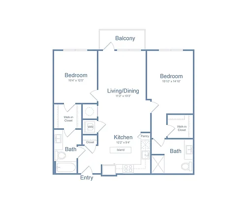 Floor plan B3