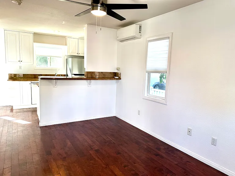 Living Room with open kitchen