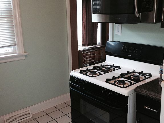 Kitchen Gas Stove - Tile Floor