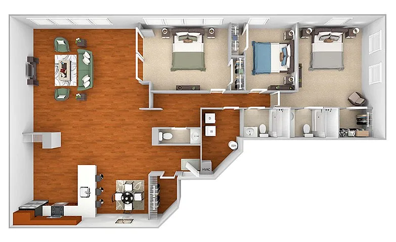 Floor plan C3