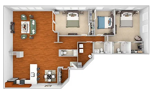 Floor plan C3
