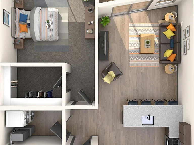 1 Bedroom | 1 Bath | 621 SF 1 Bedroom | 1 Bath | 621 SF