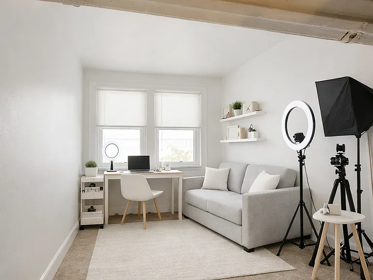 Bedroom 3 - Staged Virtually