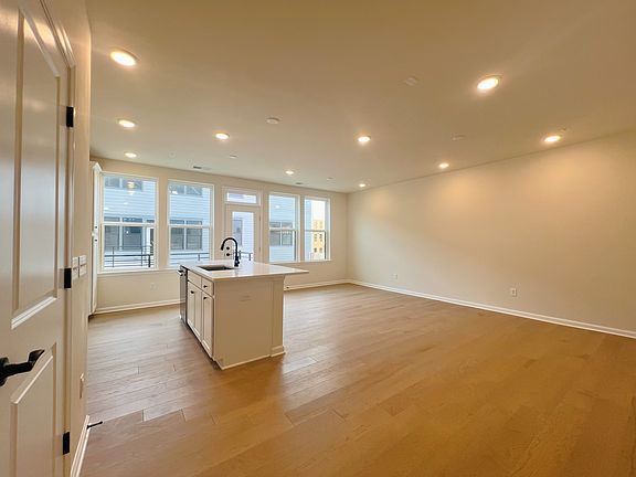 Open Concept Living Room and Kitchen
