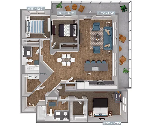 Floor plan CM05-D2-1st-Fl