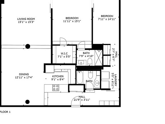 2nd image of 395 Broadway APT 9C