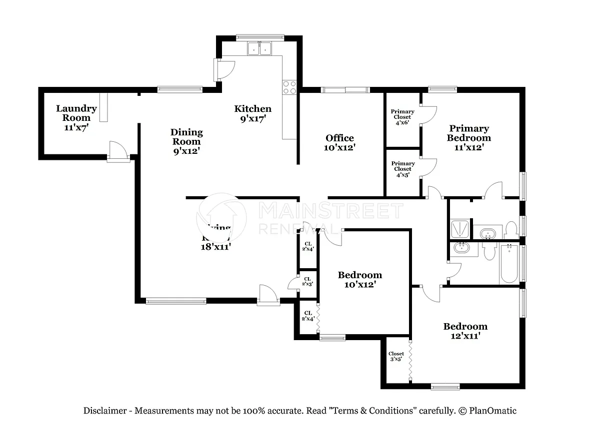 Floor Plan - 5273 Quince Rd