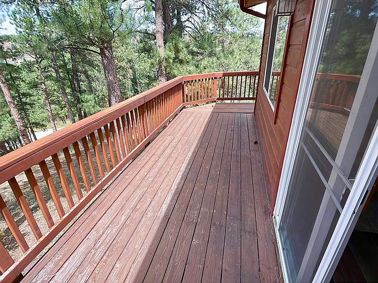 Master suite wrap around deck