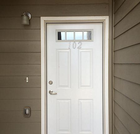 Exterior front entry
