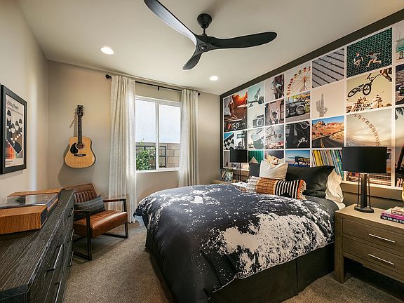 Model Home Bedroom