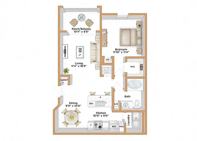 Floor plan Avanti
