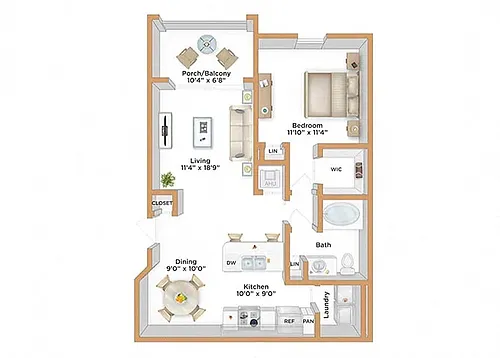 Floor plan Avanti